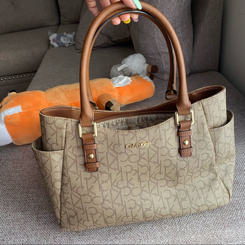 Calvin Klein bag / Bolsa Calvin klein café